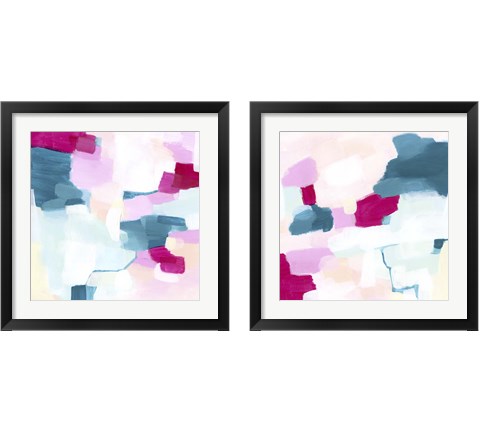 Sweet Stack 2 Piece Framed Art Print Set by Victoria Borges