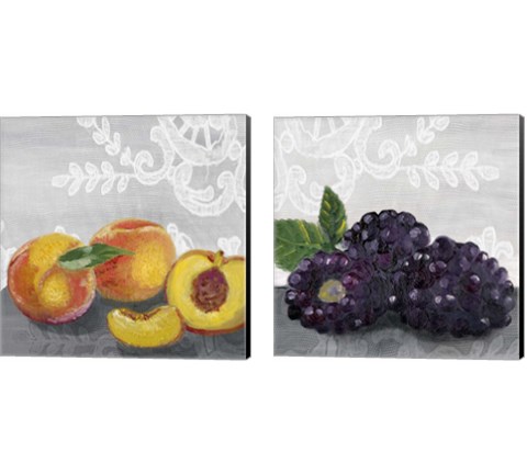Laura's Harvest  2 Piece Canvas Print Set by Alicia Ludwig