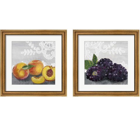 Laura's Harvest  2 Piece Framed Art Print Set by Alicia Ludwig