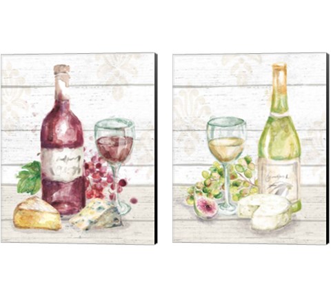 Sweet Vines 2 Piece Canvas Print Set by Mary Urban