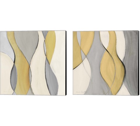 Tranquil Coalescence 2 Piece Canvas Print Set by Lanie Loreth