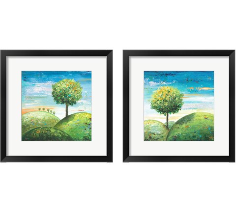 Cute Tree 2 Piece Framed Art Print Set by Patricia Pinto