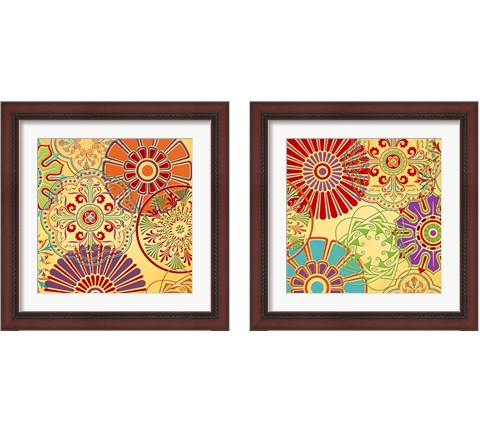 Lemon Twist 2 Piece Framed Art Print Set by SD Graphics Studio