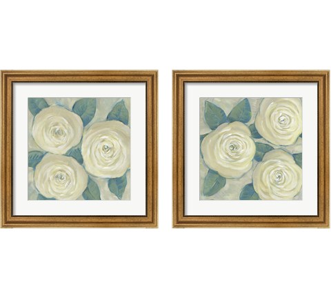 Roses in Bloom 2 Piece Framed Art Print Set by Timothy O'Toole