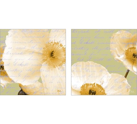 Written In The Wind 2 Piece Art Print Set by Patricia Pinto