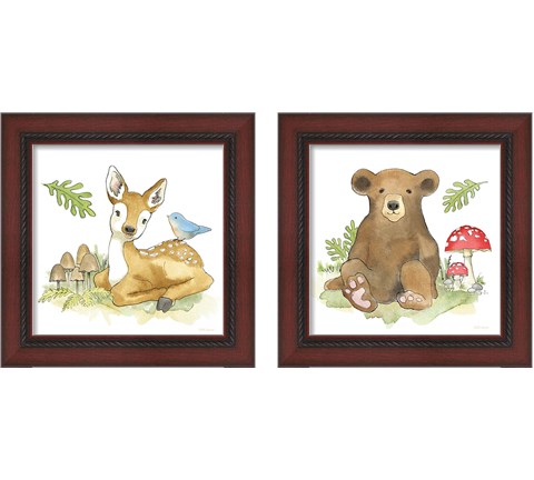 Baby Woodland 2 Piece Framed Art Print Set by Beth Grove