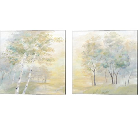 Sunny Glow 2 Piece Canvas Print Set by Cynthia Coulter