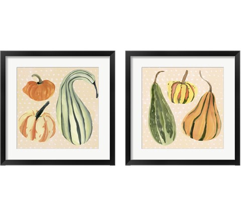 Decorative Gourd 2 Piece Framed Art Print Set by Annie Warren