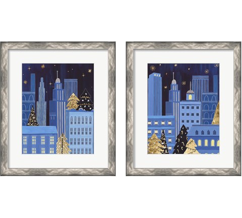 Holiday Night 2 Piece Framed Art Print Set by Melissa Wang