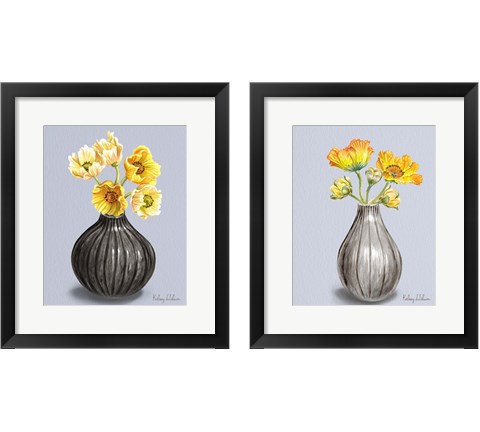 Poppies in Vase 2 Piece Framed Art Print Set by Kelsey Wilson