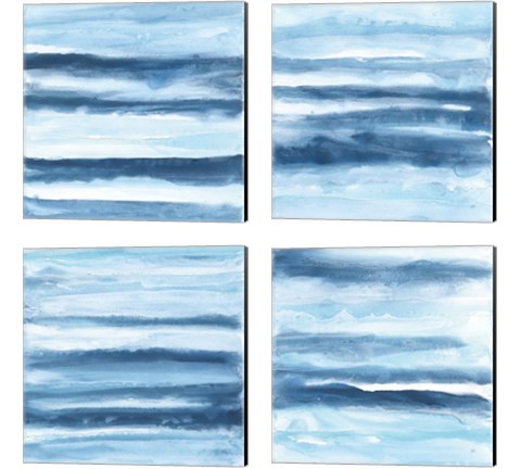 Stripes 4 Piece Canvas Print Set by Chris Paschke