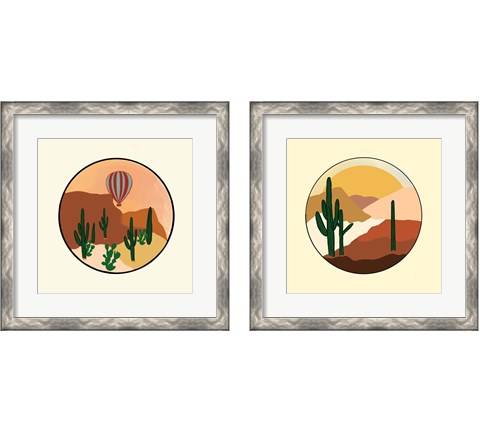 Desert 2 Piece Framed Art Print Set by Ashley Singleton