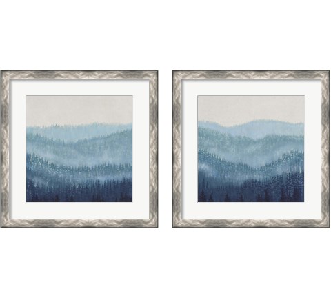 Smoky Ridge 2 Piece Framed Art Print Set by Timothy O'Toole