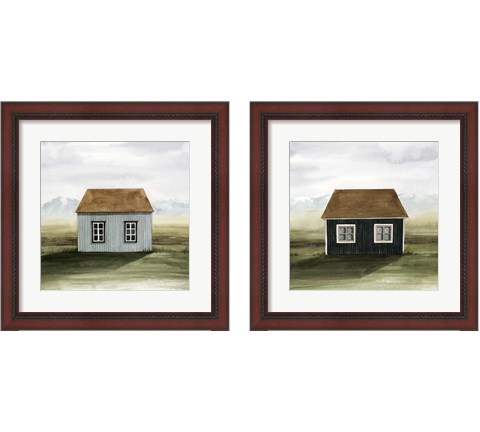 Nordic Cottage 2 Piece Framed Art Print Set by Grace Popp