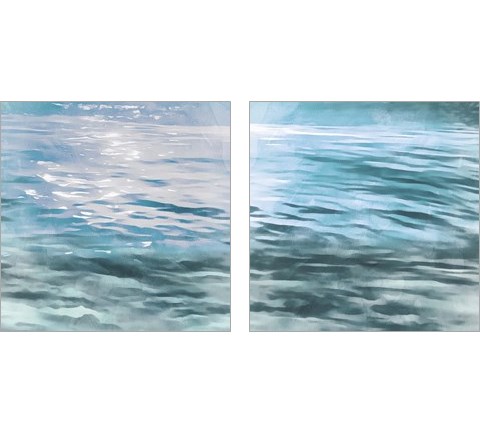 Shimmering Waters 2 Piece Art Print Set by Alonzo Saunders