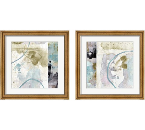 Aubergine 2 Piece Framed Art Print Set by Suzanne Nicoll