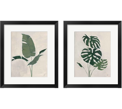 Palm Botanical 2 Piece Framed Art Print Set by Julia Purinton