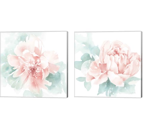 Poetic Blooming 2 Piece Canvas Print Set by Katrina Pete