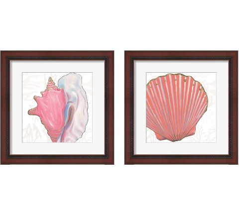 Shimmering Shells 2 Piece Framed Art Print Set by James Wiens