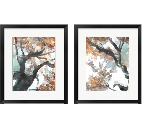 Fall Tree 2 Piece Framed Art Print Set by Alonzo Saunders
