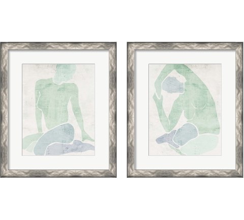 Stretching 2 Piece Framed Art Print Set by Melissa Wang