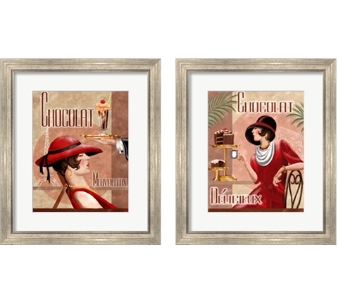 French Chocolate 2 Piece Framed Art Print Set by Tom Wood