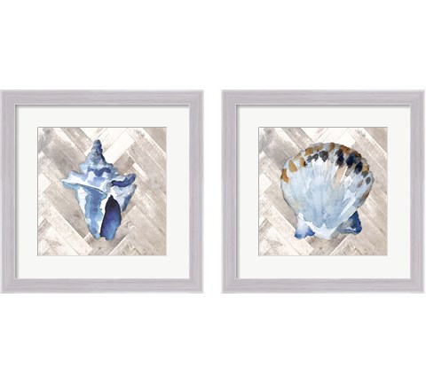 Modern Coastal 2 Piece Framed Art Print Set by Lanie Loreth