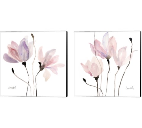 Floral Sway 2 Piece Canvas Print Set by Lanie Loreth