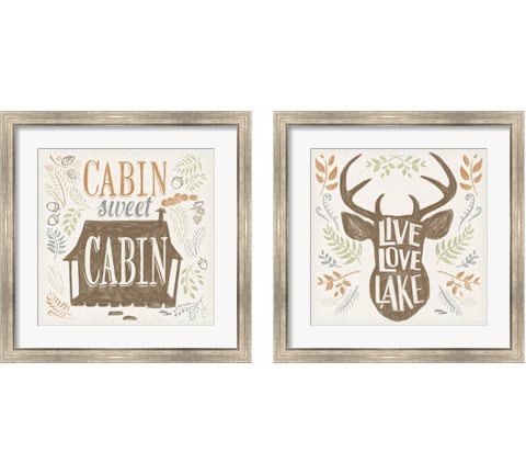 Lake Life 2 Piece Framed Art Print Set by Wellington Studio