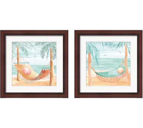 Ocean Breeze 2 Piece Framed Art Print Set by Dina June