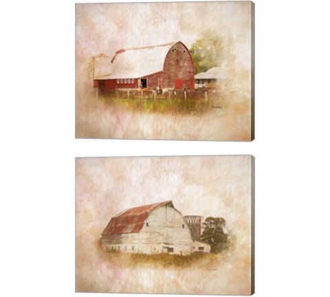 Barn 2 Piece Canvas Print Set by Ramona Murdock