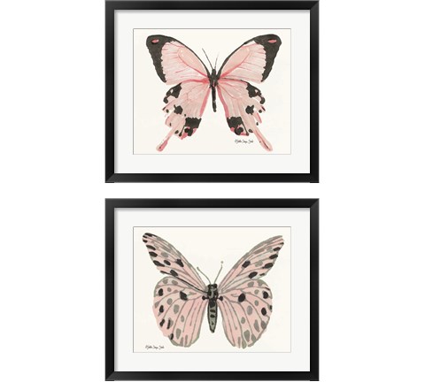 Butterfly 2 Piece Framed Art Print Set by Stellar Design Studio