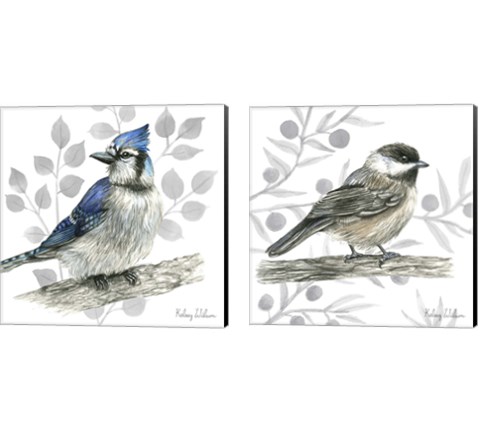 Backyard Birds 2 Piece Canvas Print Set by Kelsey Wilson