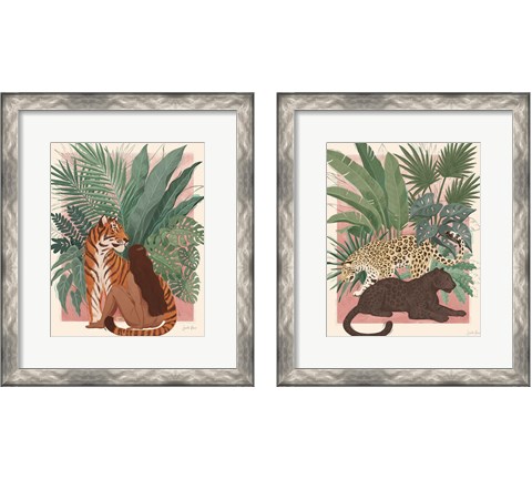 Majestic Cats 2 Piece Framed Art Print Set by Janelle Penner