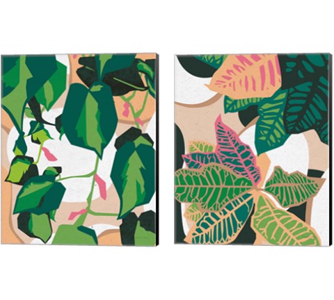 Green House 2 Piece Canvas Print Set by Megan Gallagher