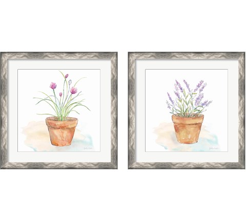 Let it Grow 2 Piece Framed Art Print Set by Cynthia Coulter