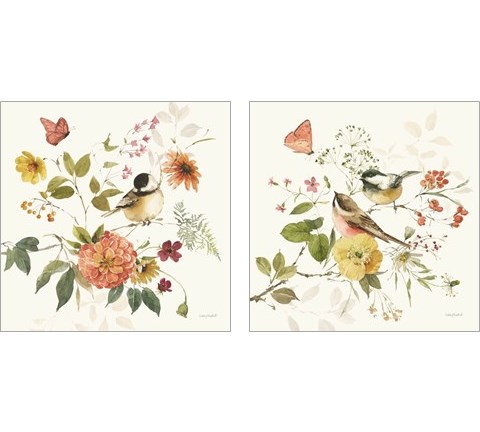Blessed by Nature  2 Piece Art Print Set by Lisa Audit
