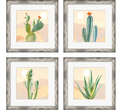 Desert Greenhouse 4 Piece Framed Art Print Set by Danhui Nai