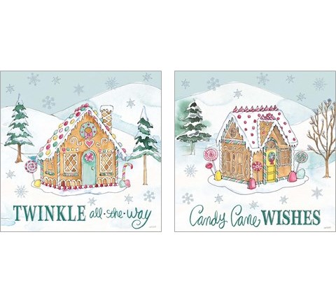 Holiday Trimmings 2 Piece Art Print Set by Anne Tavoletti