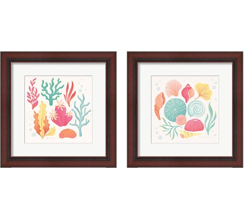 Under the SeaSeries 2 Piece Framed Art Print Set by Gia Graham