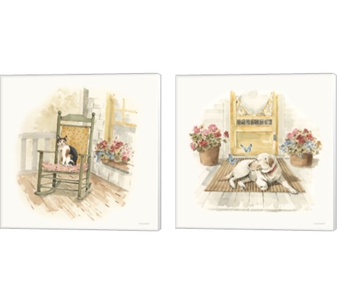 Countryside  2 Piece Canvas Print Set by Lisa Audit