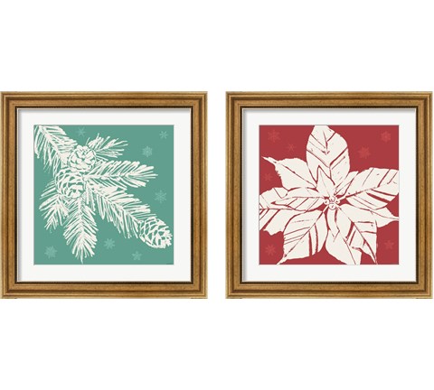 Seasonal Shades 2 Piece Framed Art Print Set by Anne Tavoletti