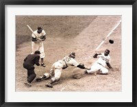 Framed Jackie Robinson Stealing Home, May 15, 1952