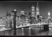 New York, New York, Brooklyn Bridge by Henri Silberman