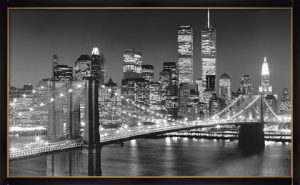 New York, New York, Brooklyn Bridge by Henri Silberman