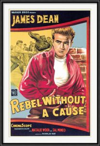 Rebel Without a Cause poster
