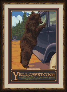 Don't Feed The Bears Yellowstone by Lantern Press