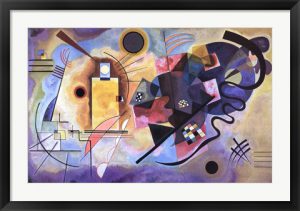 Gelb, Rot, Blau (1925) by Wassily Kandinsky is one of our most popular abstract artwork prints