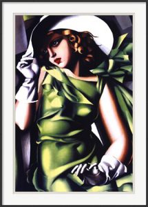 Jeune Fille Vert by Tamara De Lempicka