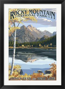 Rocky Mountain National Park Poster